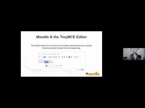 TinyMCE Editor in Moodle