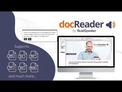 Unlock the Power of Your Documents with ReadSpeaker docReader